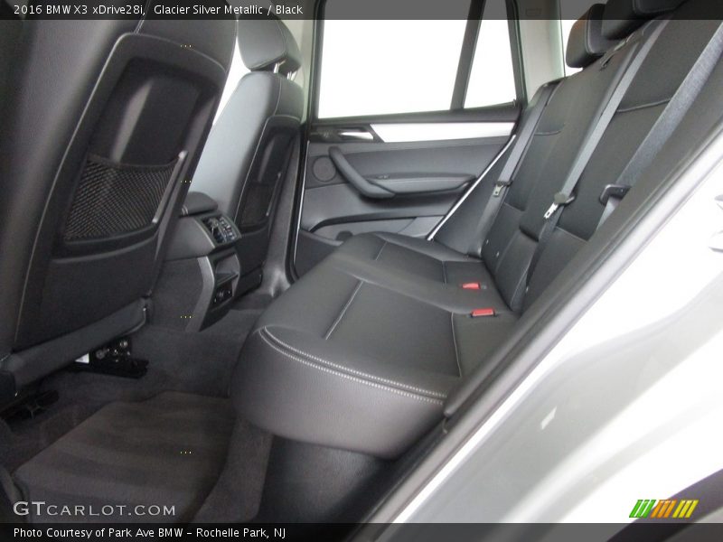 Glacier Silver Metallic / Black 2016 BMW X3 xDrive28i