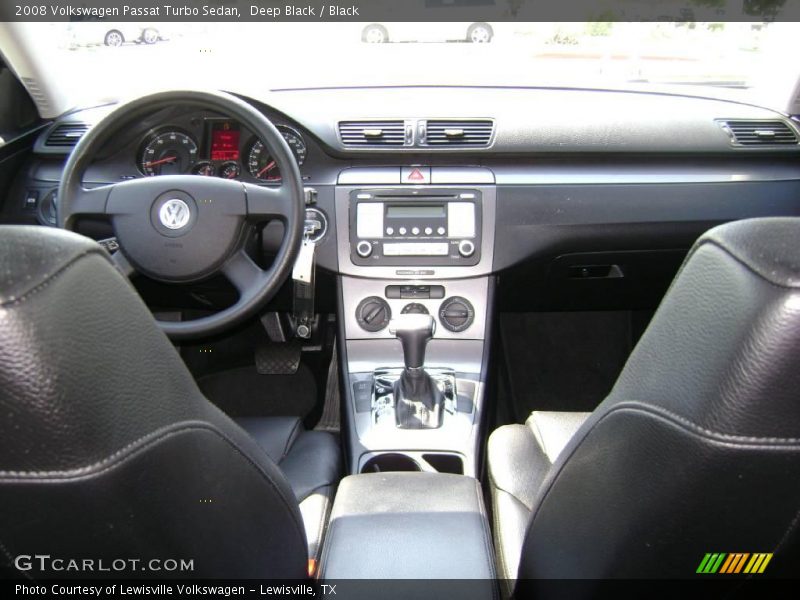 Deep Black / Black 2008 Volkswagen Passat Turbo Sedan