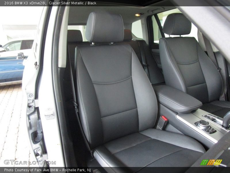 Glacier Silver Metallic / Black 2016 BMW X3 xDrive28i