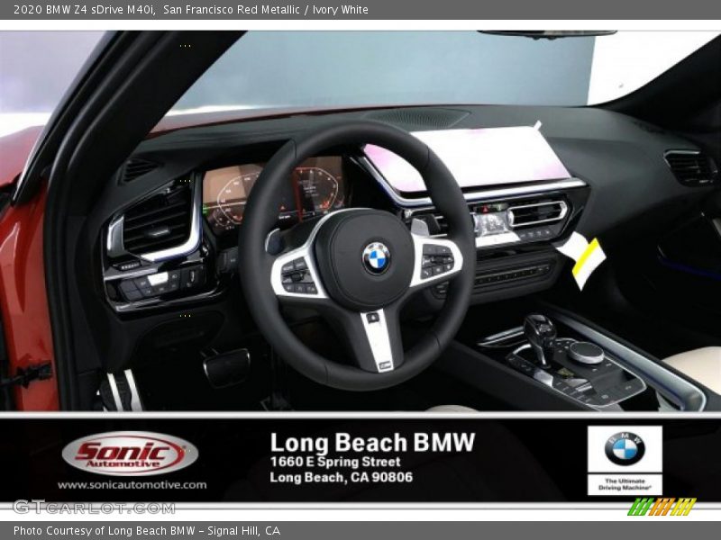 San Francisco Red Metallic / Ivory White 2020 BMW Z4 sDrive M40i