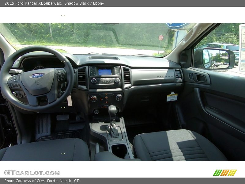 Front Seat of 2019 Ranger XL SuperCab