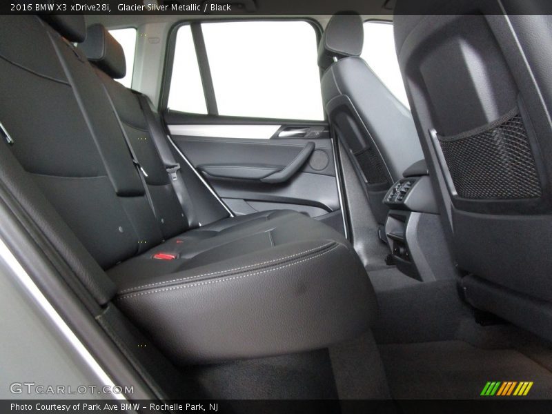 Glacier Silver Metallic / Black 2016 BMW X3 xDrive28i