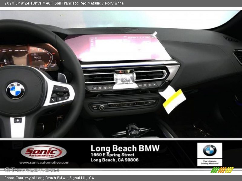 San Francisco Red Metallic / Ivory White 2020 BMW Z4 sDrive M40i