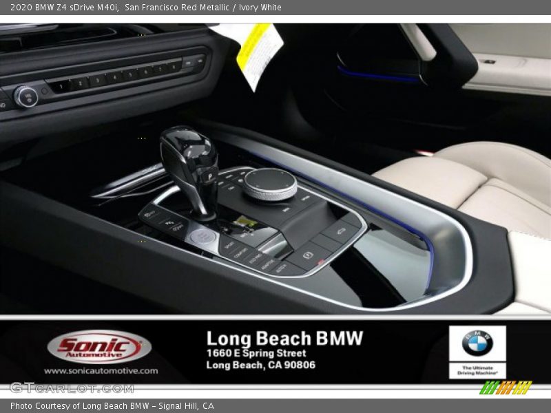 San Francisco Red Metallic / Ivory White 2020 BMW Z4 sDrive M40i