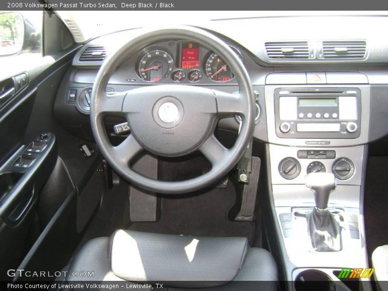 Deep Black / Black 2008 Volkswagen Passat Turbo Sedan