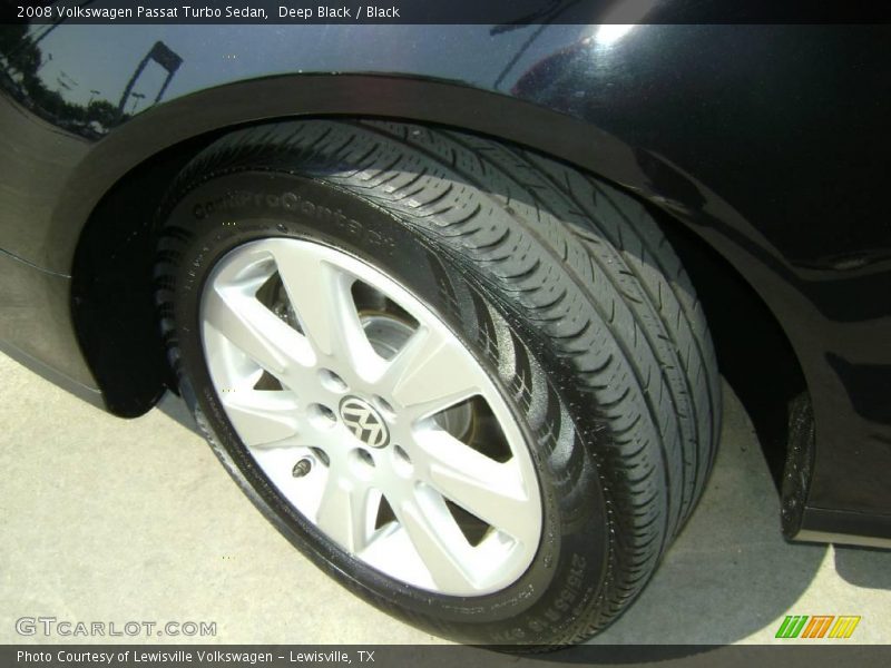 Deep Black / Black 2008 Volkswagen Passat Turbo Sedan