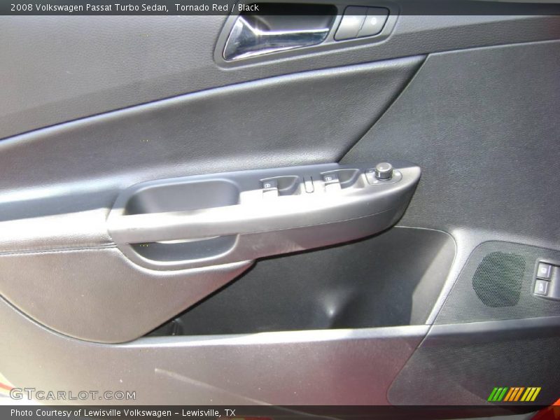 Tornado Red / Black 2008 Volkswagen Passat Turbo Sedan