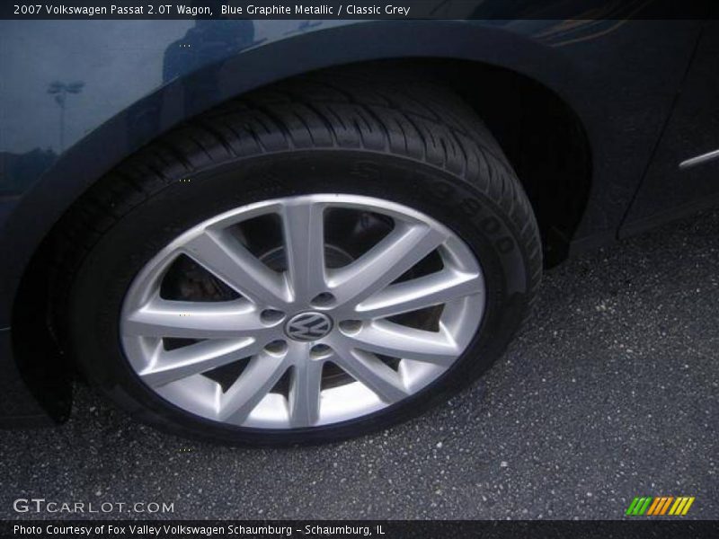 Blue Graphite Metallic / Classic Grey 2007 Volkswagen Passat 2.0T Wagon