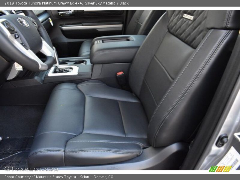 Silver Sky Metallic / Black 2019 Toyota Tundra Platinum CrewMax 4x4