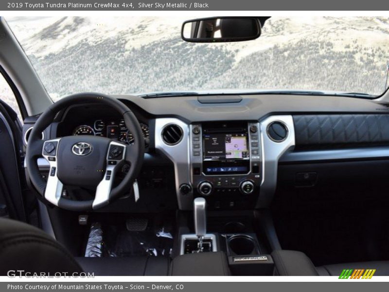 Silver Sky Metallic / Black 2019 Toyota Tundra Platinum CrewMax 4x4