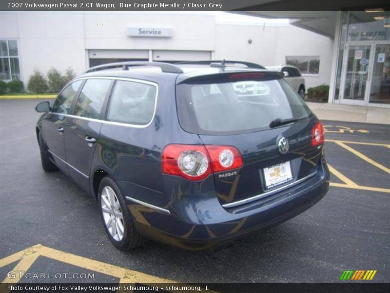 Blue Graphite Metallic / Classic Grey 2007 Volkswagen Passat 2.0T Wagon