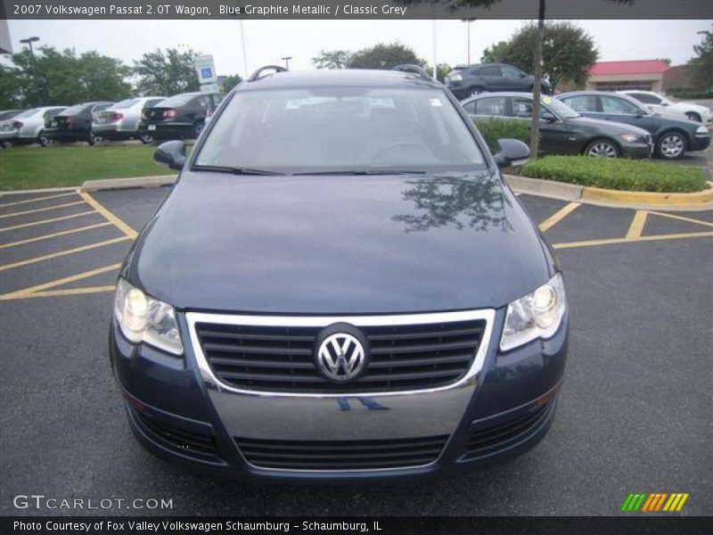 Blue Graphite Metallic / Classic Grey 2007 Volkswagen Passat 2.0T Wagon