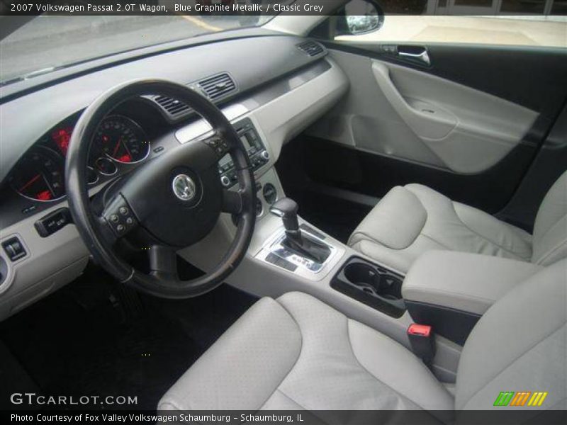 Blue Graphite Metallic / Classic Grey 2007 Volkswagen Passat 2.0T Wagon