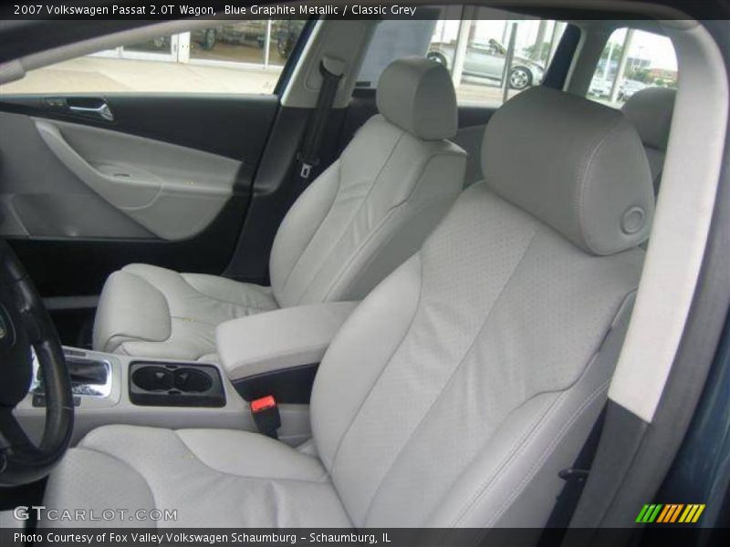 Blue Graphite Metallic / Classic Grey 2007 Volkswagen Passat 2.0T Wagon