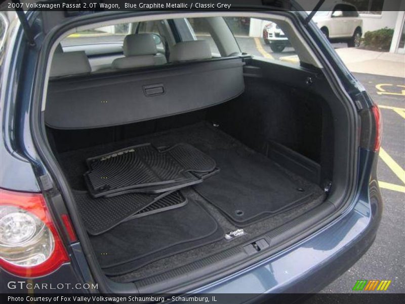 Blue Graphite Metallic / Classic Grey 2007 Volkswagen Passat 2.0T Wagon