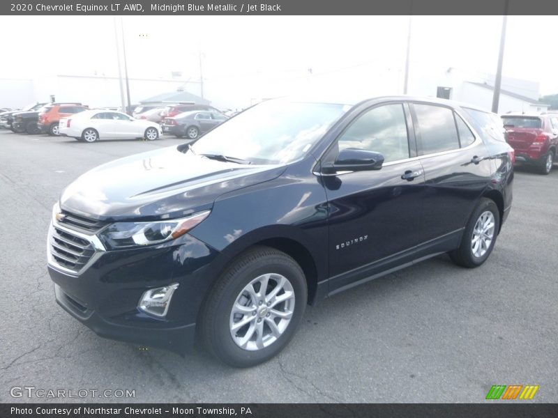 Midnight Blue Metallic / Jet Black 2020 Chevrolet Equinox LT AWD