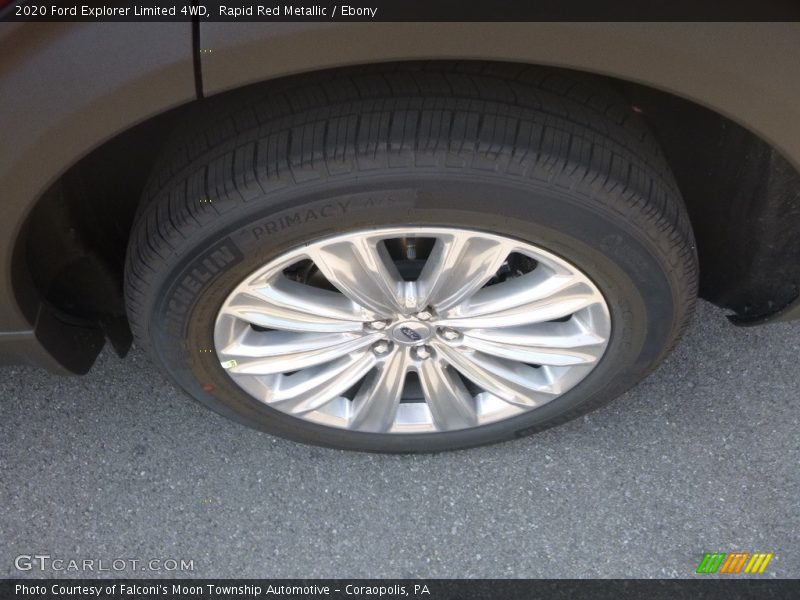 Rapid Red Metallic / Ebony 2020 Ford Explorer Limited 4WD