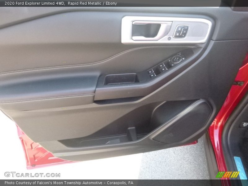 Rapid Red Metallic / Ebony 2020 Ford Explorer Limited 4WD