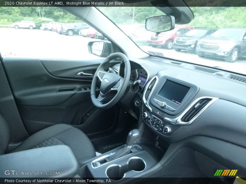 Midnight Blue Metallic / Jet Black 2020 Chevrolet Equinox LT AWD