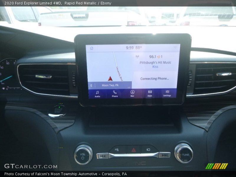 Rapid Red Metallic / Ebony 2020 Ford Explorer Limited 4WD