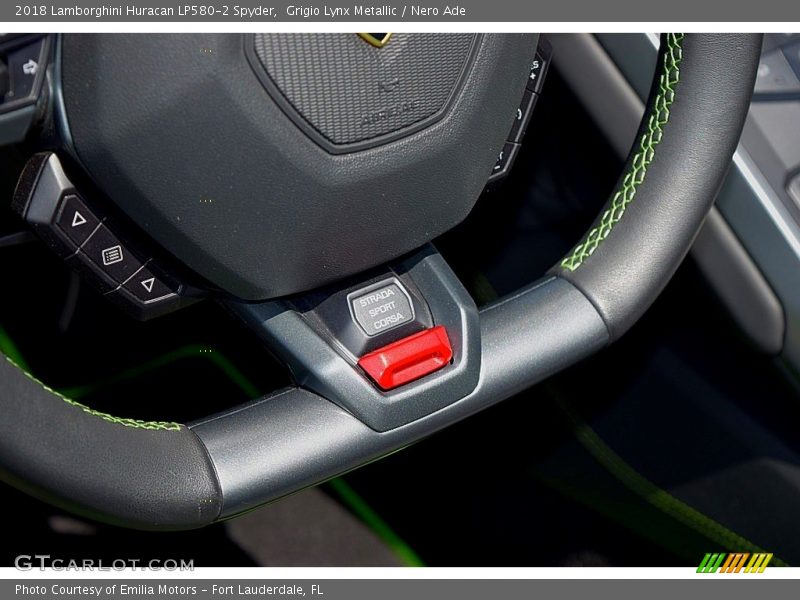  2018 Huracan LP580-2 Spyder Steering Wheel