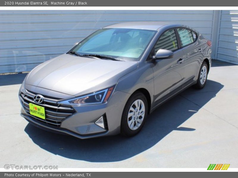 Machine Gray / Black 2020 Hyundai Elantra SE