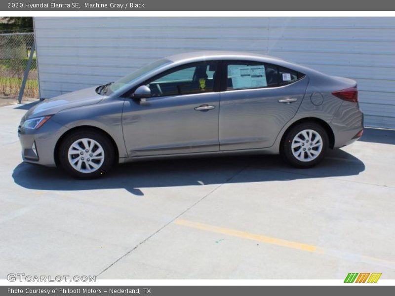 Machine Gray / Black 2020 Hyundai Elantra SE