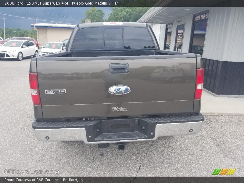Pueblo Gold Metallic / Tan 2008 Ford F150 XLT SuperCab 4x4