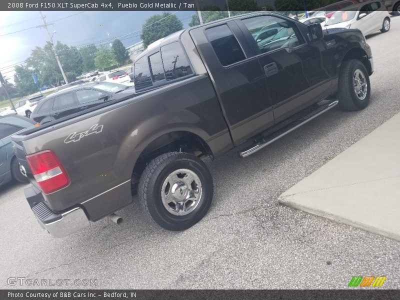 Pueblo Gold Metallic / Tan 2008 Ford F150 XLT SuperCab 4x4