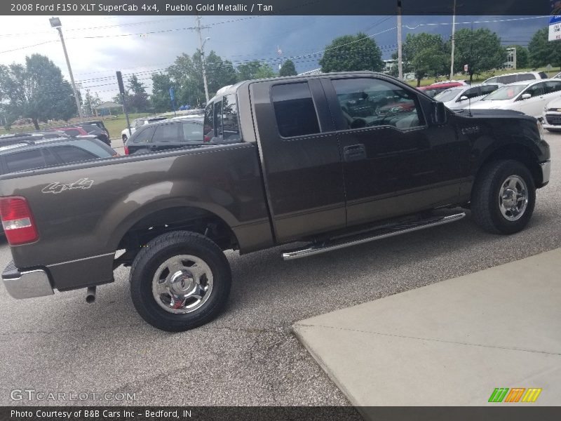 Pueblo Gold Metallic / Tan 2008 Ford F150 XLT SuperCab 4x4