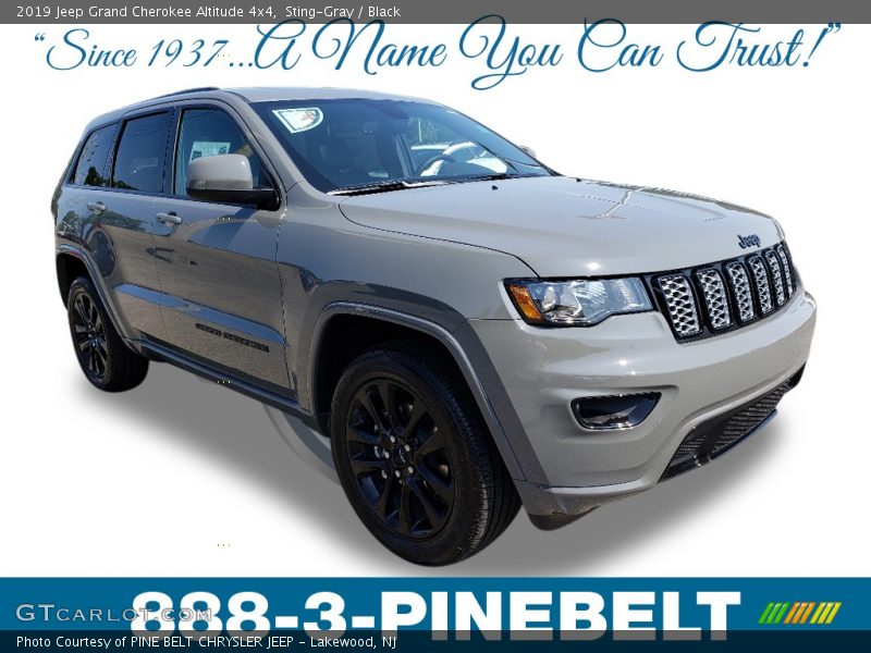 Sting-Gray / Black 2019 Jeep Grand Cherokee Altitude 4x4