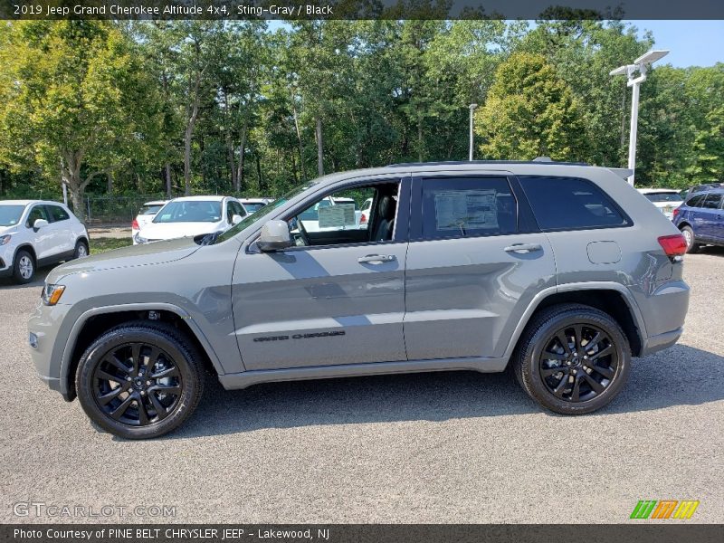 Sting-Gray / Black 2019 Jeep Grand Cherokee Altitude 4x4