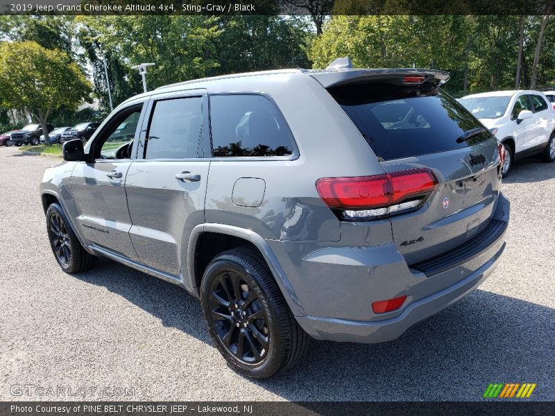 Sting-Gray / Black 2019 Jeep Grand Cherokee Altitude 4x4