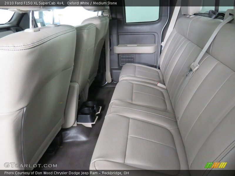 Oxford White / Medium Stone 2010 Ford F150 XL SuperCab 4x4