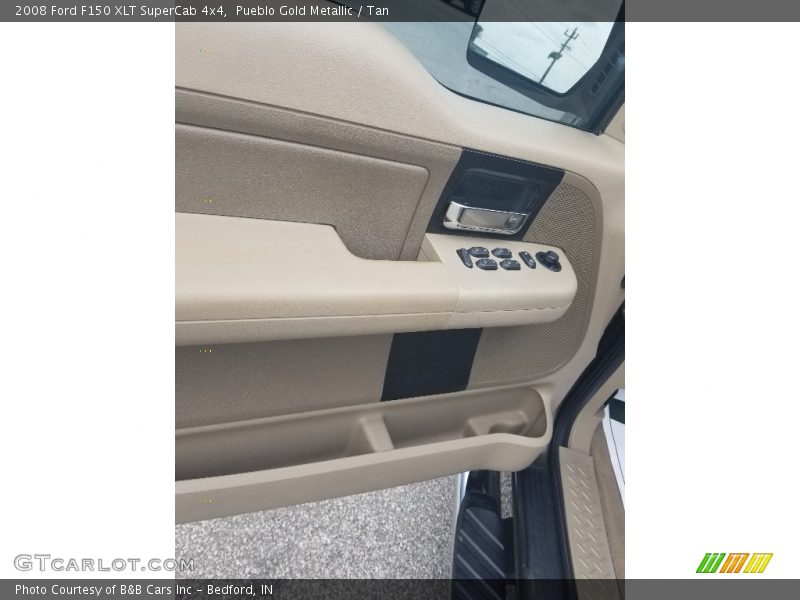 Pueblo Gold Metallic / Tan 2008 Ford F150 XLT SuperCab 4x4