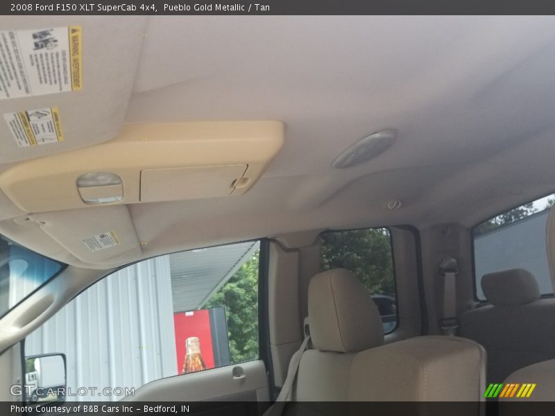 Pueblo Gold Metallic / Tan 2008 Ford F150 XLT SuperCab 4x4