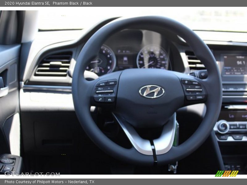 Phantom Black / Black 2020 Hyundai Elantra SE