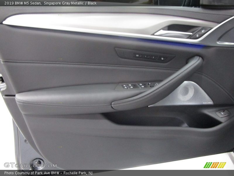 Singapore Gray Metallic / Black 2019 BMW M5 Sedan