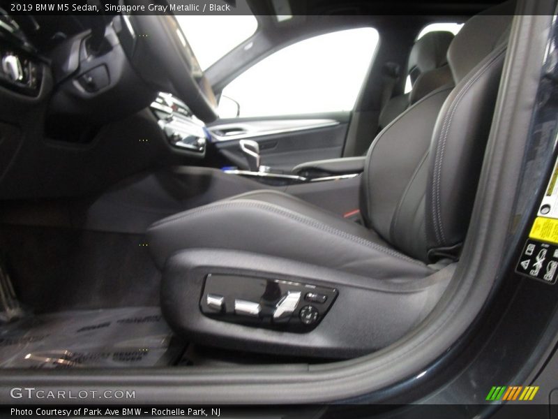 Singapore Gray Metallic / Black 2019 BMW M5 Sedan
