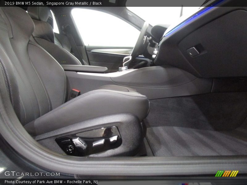 Singapore Gray Metallic / Black 2019 BMW M5 Sedan