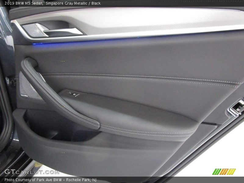 Singapore Gray Metallic / Black 2019 BMW M5 Sedan
