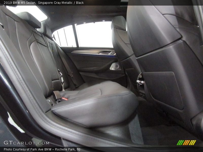 Singapore Gray Metallic / Black 2019 BMW M5 Sedan