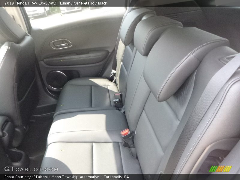 Lunar Silver Metallic / Black 2019 Honda HR-V EX-L AWD