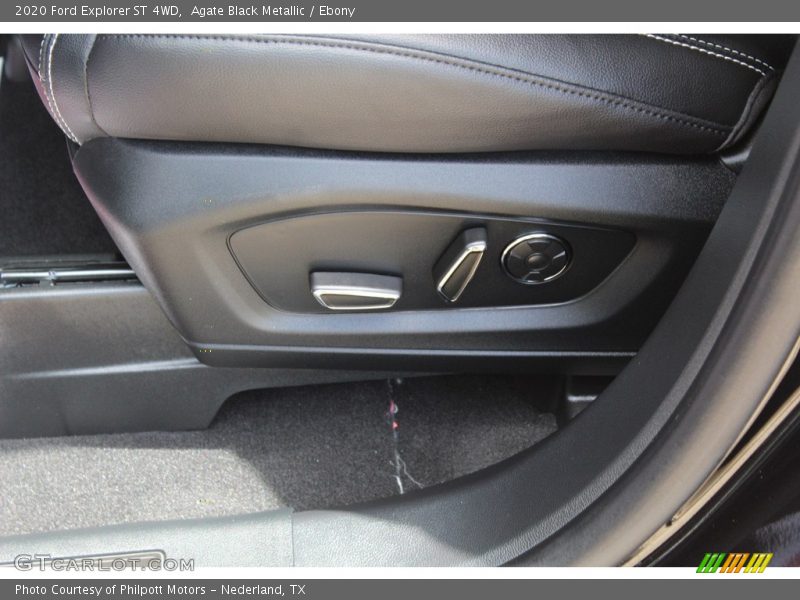 Agate Black Metallic / Ebony 2020 Ford Explorer ST 4WD