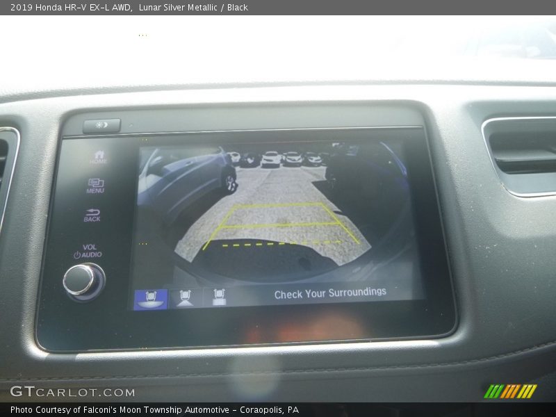Lunar Silver Metallic / Black 2019 Honda HR-V EX-L AWD