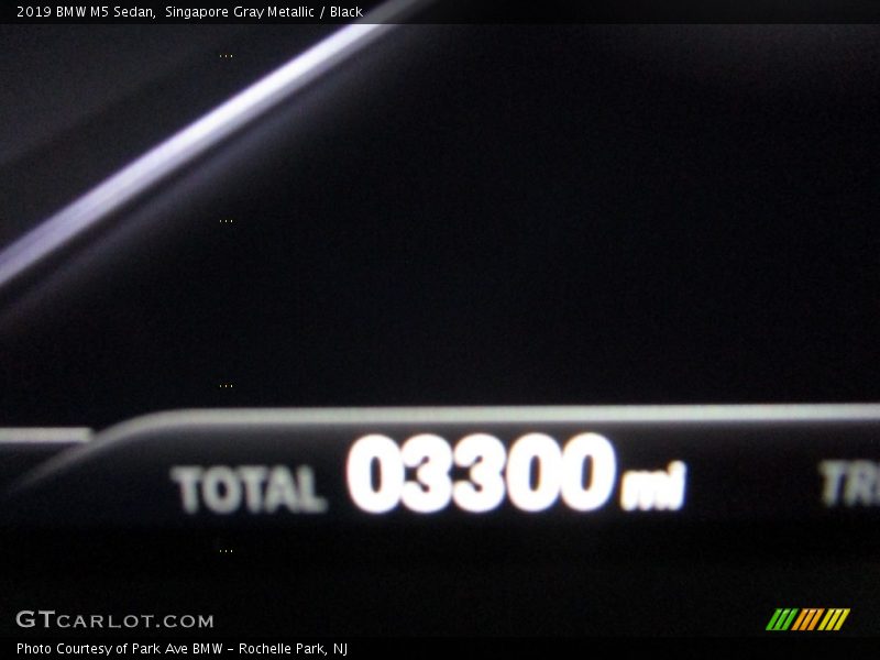 Singapore Gray Metallic / Black 2019 BMW M5 Sedan