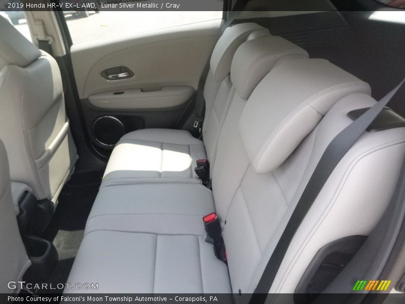 Lunar Silver Metallic / Gray 2019 Honda HR-V EX-L AWD