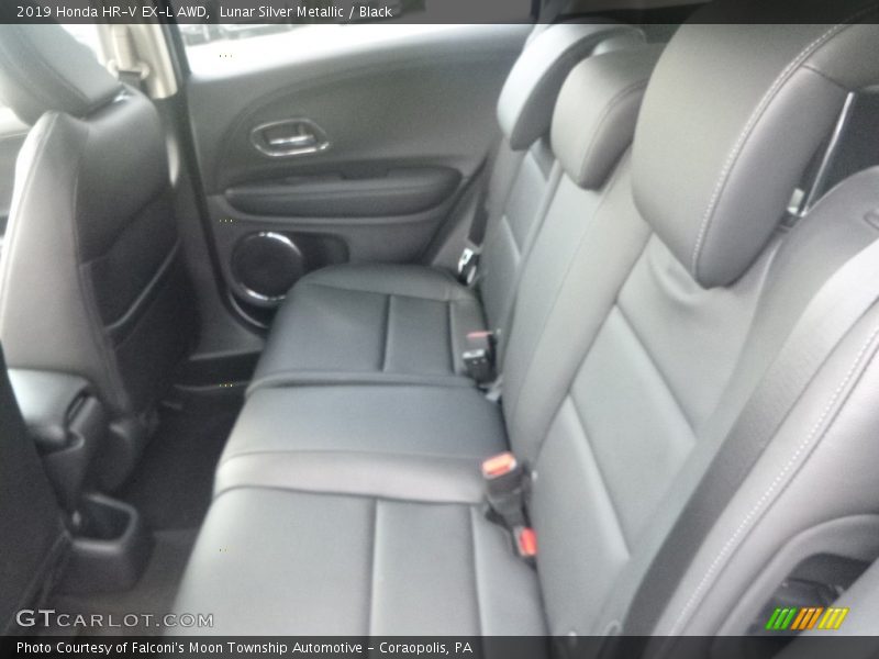 Lunar Silver Metallic / Black 2019 Honda HR-V EX-L AWD