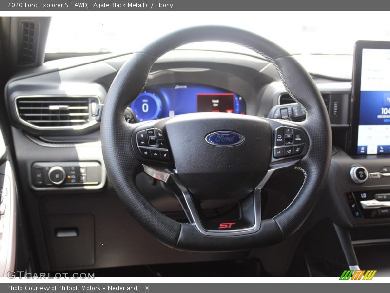  2020 Explorer ST 4WD Steering Wheel