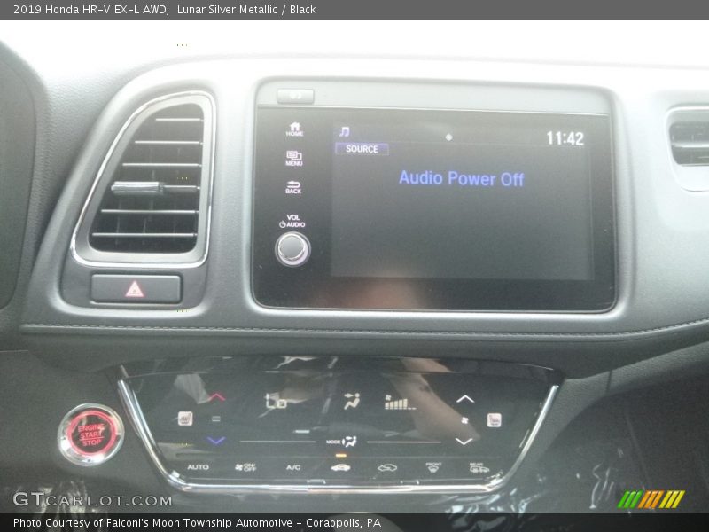 Lunar Silver Metallic / Black 2019 Honda HR-V EX-L AWD